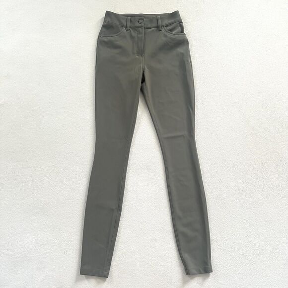 Lululemon Women City Sleek 30” Slim-Fit 5 Pocket High-Rise Pant Grey Sage 24